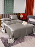 SilkSilky UK 25Momme Pure Silk Bedding Set Gray 004