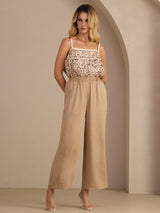 [Curry] SilkSilky-UK Womens Pants 005