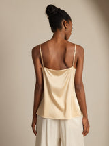 [Champagne] SilkSilky-UK Spaghetti Strap Camisole 002