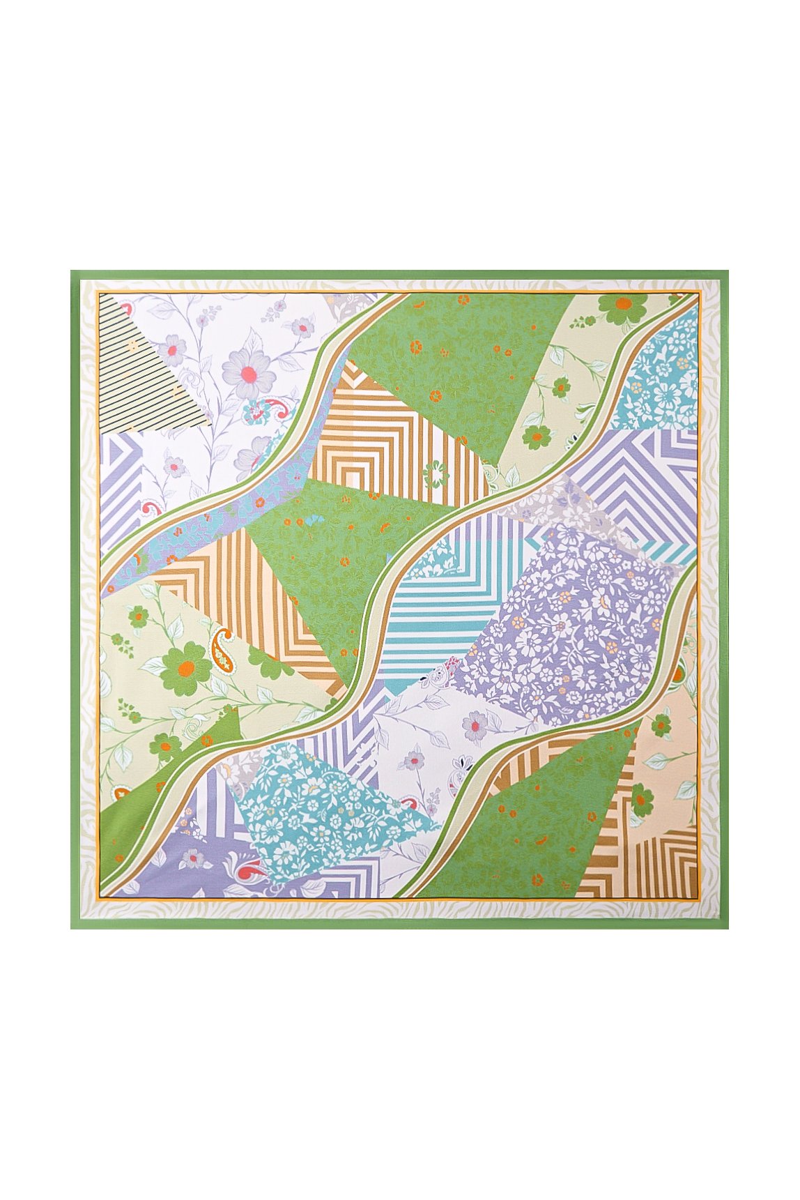 [P100] SilkSilky-UK Pure Silk Scarf 001,