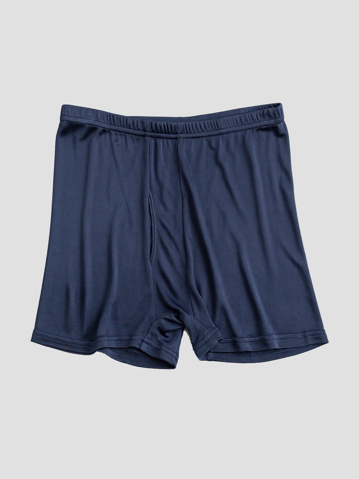 [Dark Blue] SilkSilky-UK Silk Knitted Mens Underwear 007