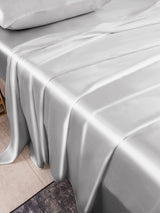 [Silver] SilkSilky-UK 19Momme Bed Linen Set 003