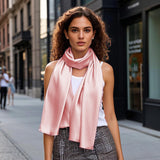[Pale Mauve] SilkSilky-UK Scarf 004