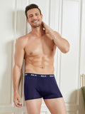 SilkSilky UK Silk Knitted Mens Underwear DarkBlue 007