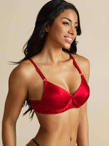 [Red] SilkSilky-UK Bra 009