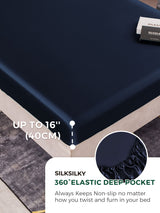 [Dark Blue] SilkSilky-UK 19Momme Sheet 004