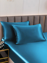 [Teal] SilkSilky-UK 19Momme Pure Silk Pillowcase 003