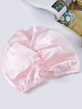 SilkSilky UK Pure Silk Sleep Cap Pink 003