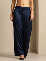 [DarkBlue] SilkSilky-UK 19Momme Silk Womens Pants 003