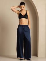 [DarkBlue] SilkSilky-UK 19Momme Silk Womens Pants 007