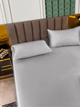 [Silver] SilkSilky-UK 25Momme Bed Linen Set 005