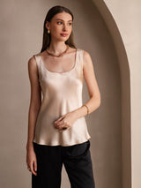 [Champagne] SilkSilky-UK Sleeveless Camisole 005