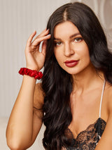 [Wine] SilkSilky-UK Scrunchie 003