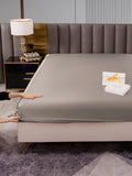 SilkSilky UK 22Momme Pure Silk Sheet Gray 003