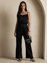 [Black] SilkSilky-UK Spaghetti Strap Camisole 008