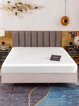 [White] SilkSilky-UK 19Momme Sheet 002