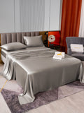 SilkSilky UK 22Momme Pure Silk Bedding Set Gray 004