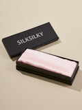 SilkSilky UK Pure Silk Scarf Pink 001