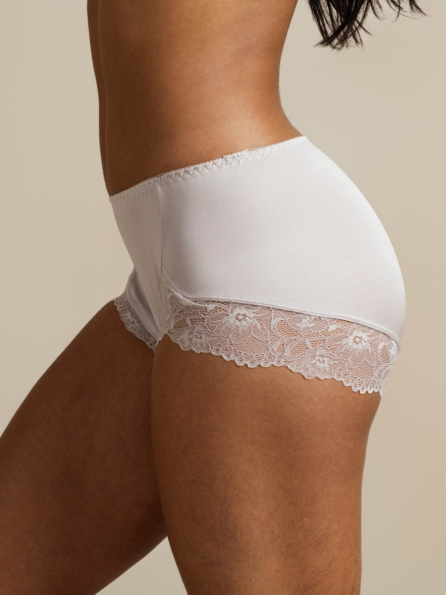 [Gray] SilkSilky-UK Pure Silk Panty 008,