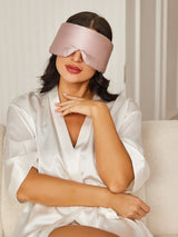 [Light Pink] SilkSilky-UK Sleep Mask 004