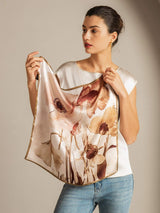 [P092] SilkSilky-UK Pure Silk Scarf 003