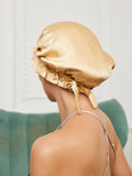 SilkSilky-UK-Pure-Silk-Sleep-Cap-Champagne-004