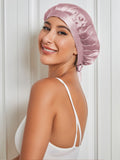 SilkSilky UK Pure Silk Sleep Cap PaleMauve 004