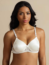 [White] SilkSilky-UK Bra 003