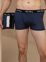 [Multi] SilkSilky-UK Silk Knitted Men's Underwear 003