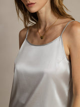 [Silver] SilkSilky-UK Spaghetti Strap Camisole 005