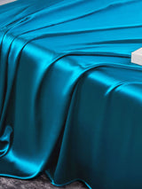 [Teal] SilkSilky-UK 19Momme Bed Linen Set 005