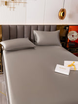 [Gray] SilkSilky-UK 19Momme Bed Linen Set 005