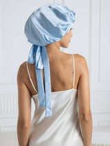 [Light Blue] SilkSilky-UK Sleep Cap 003