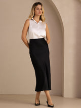 [Black] SilkSilky-UK Skirt 005