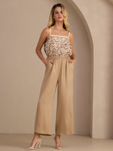 [Curry] SilkSilky-UK Womens Pants 006