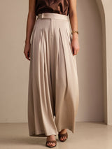 [Tan] SilkSilky-UK Women's Pants 007