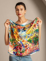 [P096] SilkSilky-UK Pure Silk Scarf 003