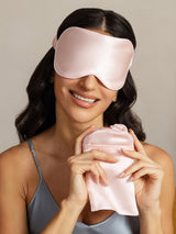 [Pink] SilkSilky-UK Sleep Mask 003