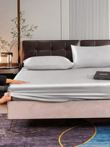 [Silver] SilkSilky-UK 22Momme Bed Linen Set 006