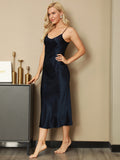 SilkSilky-UK-Pure-Silk-Sleeveless-Round-Neck-Nightdress-Dark-Blue-006