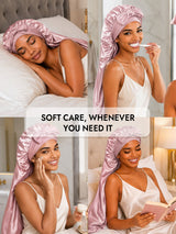[Pink] SilkSilky-UK Sleep Cap 006