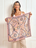 SilkSilky UK Pure Silk Scarf Pink 001