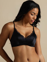 [Black] SilkSilky-UK Bra 003
