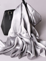 [Light Gray] SilkSilky-UK Scarf 001