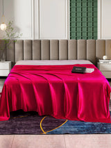[Wine] SilkSilky-UK 25Momme Sheet 002