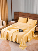 [Champagne] SilkSilky-UK 22Momme Pure Silk Bedding Set 006,