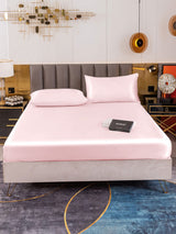 [Pink] SilkSilky-UK 19Momme Bed Linen Set 002