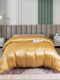 SilkSilky UK 25Momme Pure Silk Duvet Cover Champagne 001