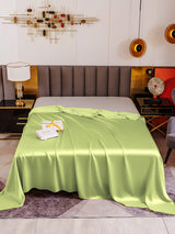 [Mint Green] SilkSilky-UK 19Momme Sheet 002