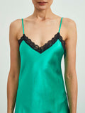 SilkSilky-UK-Pure-Silk-Sleeveless-V-Neck-Nightdress-Green-007